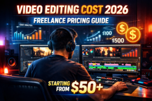 how much does video editing cost in 2026