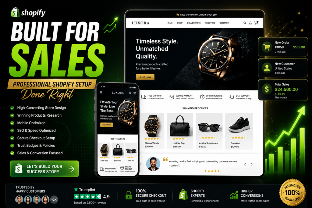 shopify store setup service 1