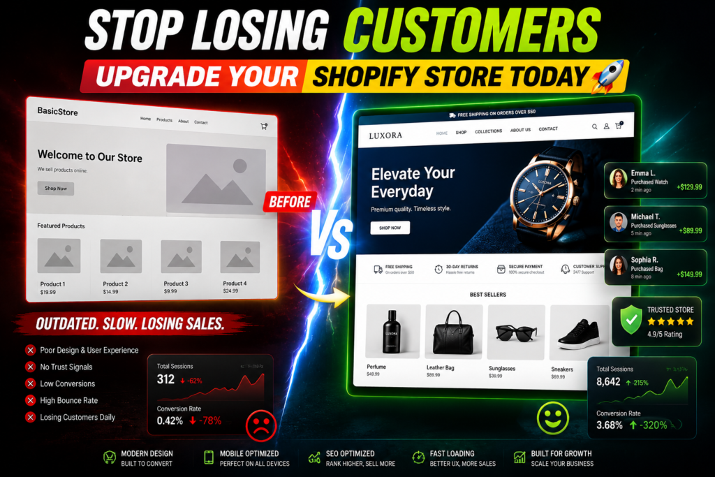 shopify store setup service 2