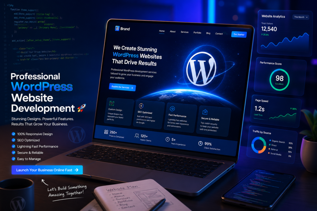 wordpress website development services 1