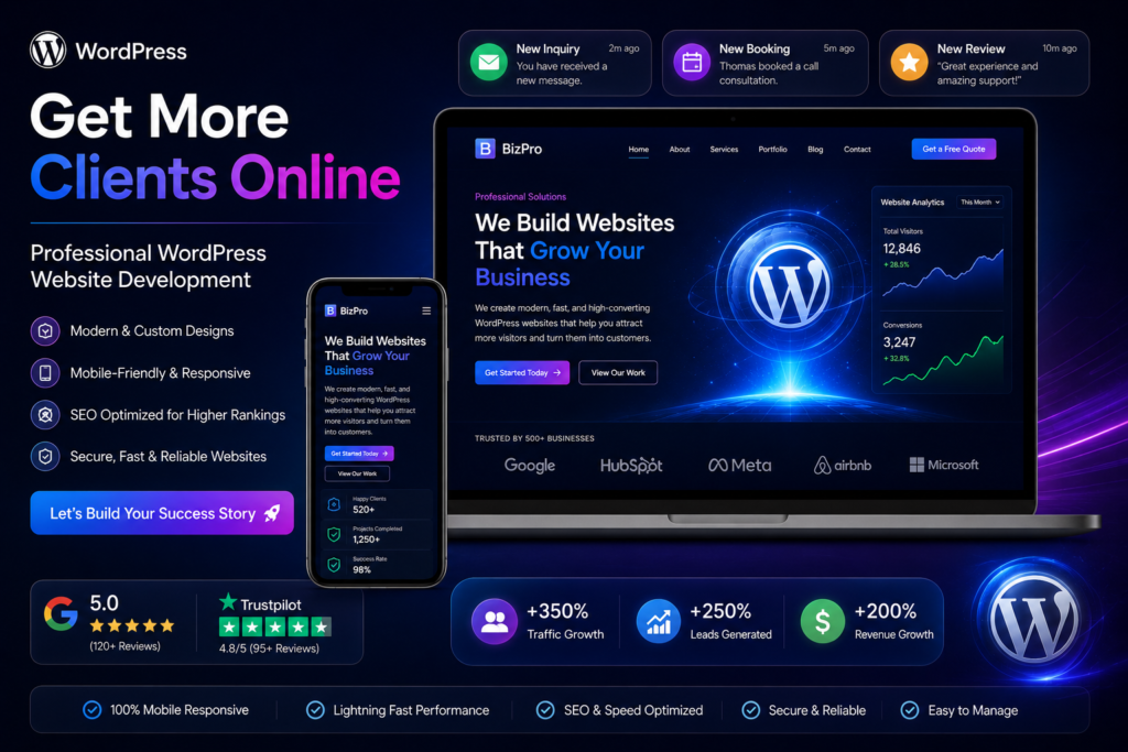 wordpress website development services 7