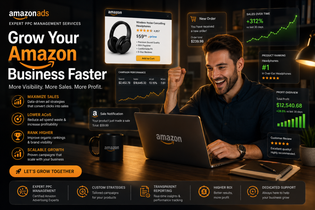 Best Freelance Amazon Ads Management Service amazon ads management agency 3