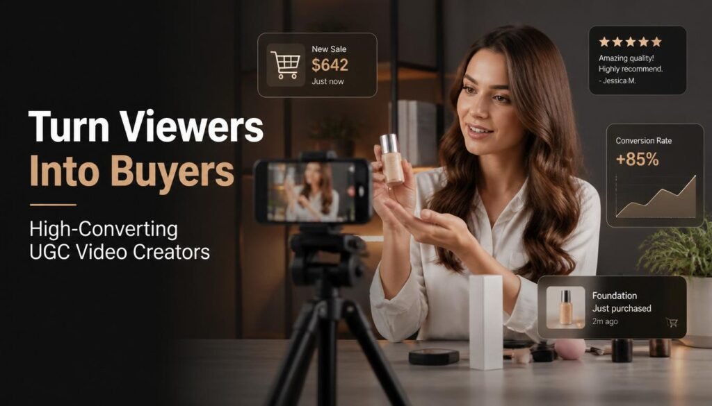 Best Freelance UGC Video Creator Service ugc video creator 24