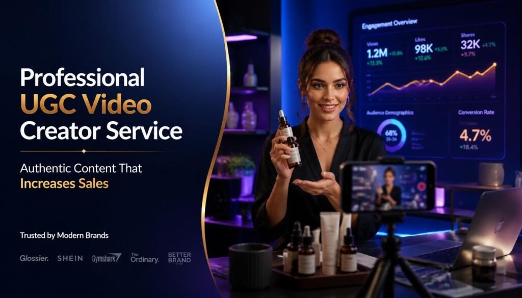 Best Freelance UGC Video Creator Service ugc video creator 30