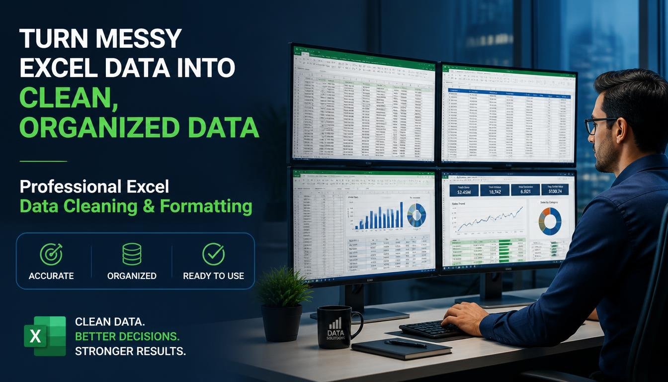Excel Data Cleaning and Formatting Services
