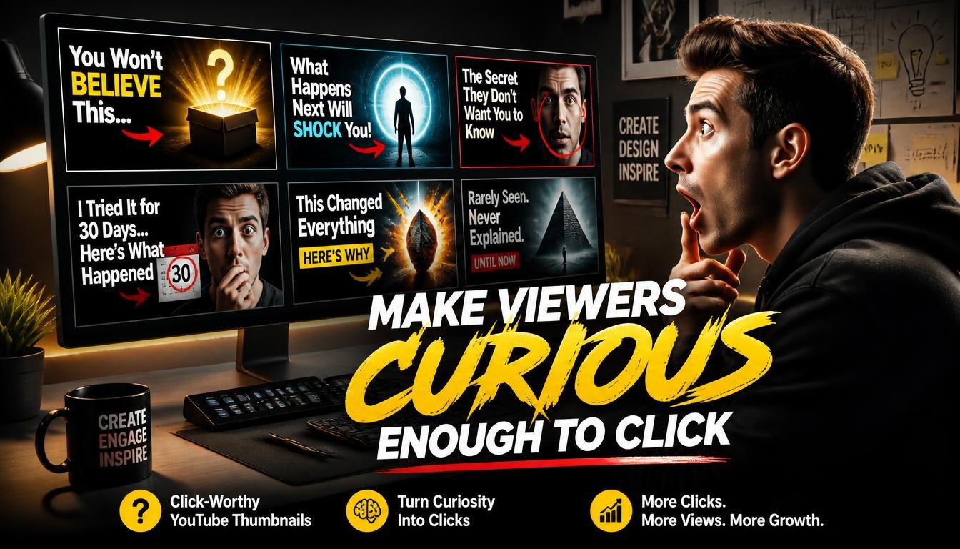 YouTube Thumbnail Design