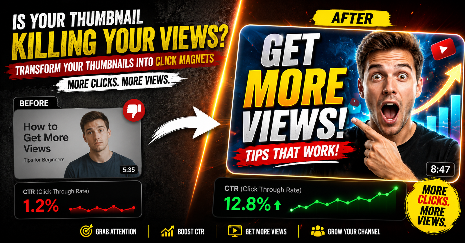 YouTube Thumbnail Design