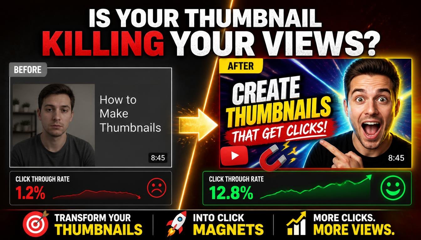 YouTube Thumbnail Design