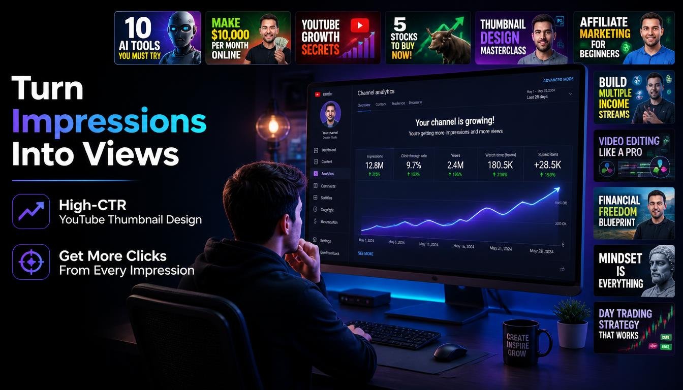 YouTube Thumbnail Design